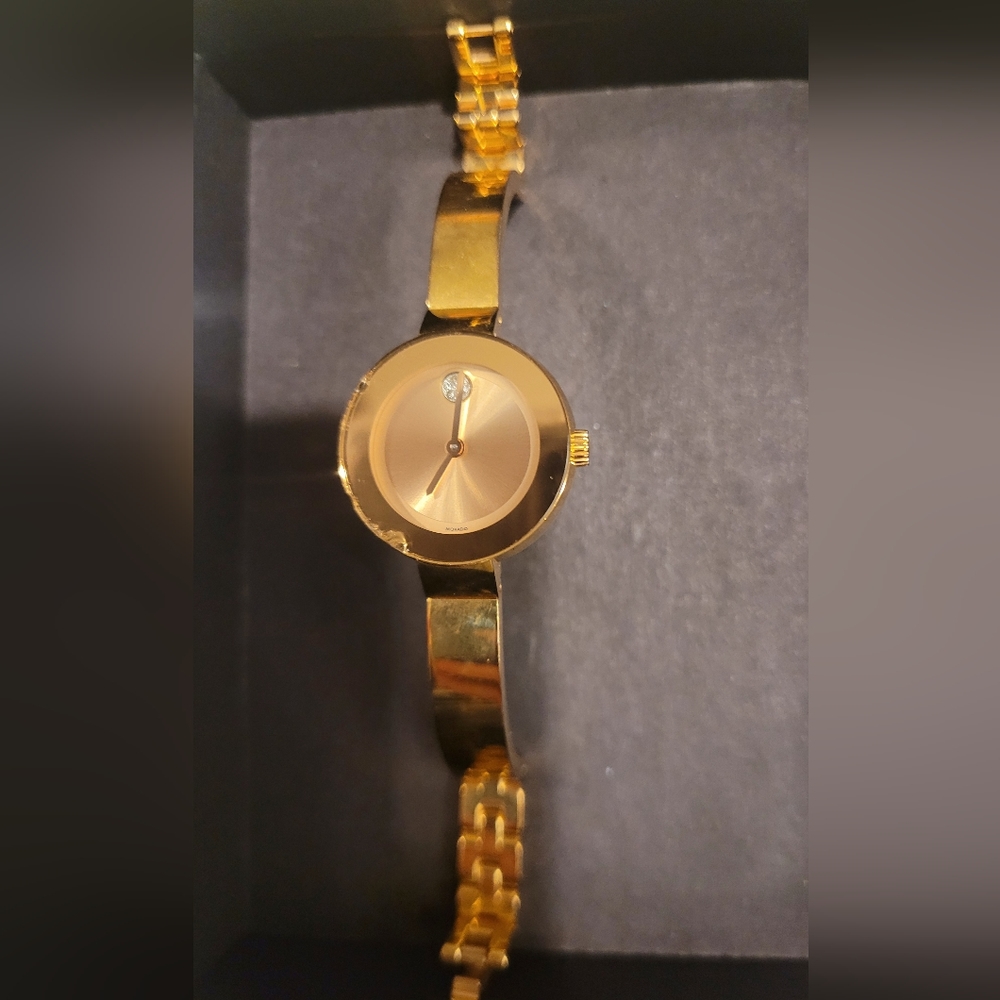 Movado Gold Bracelet Watch